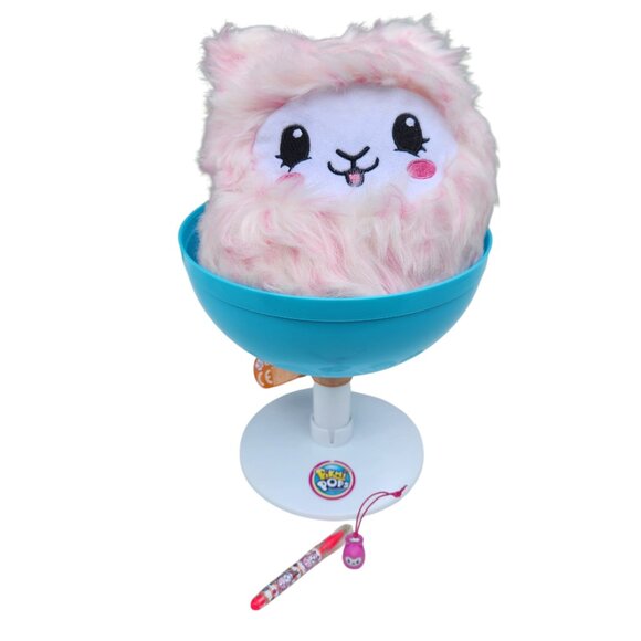 Pikmi Pops Surprise! Jumbo Pink Llama 8" Scented Plush Toy - Picture 1 of 2